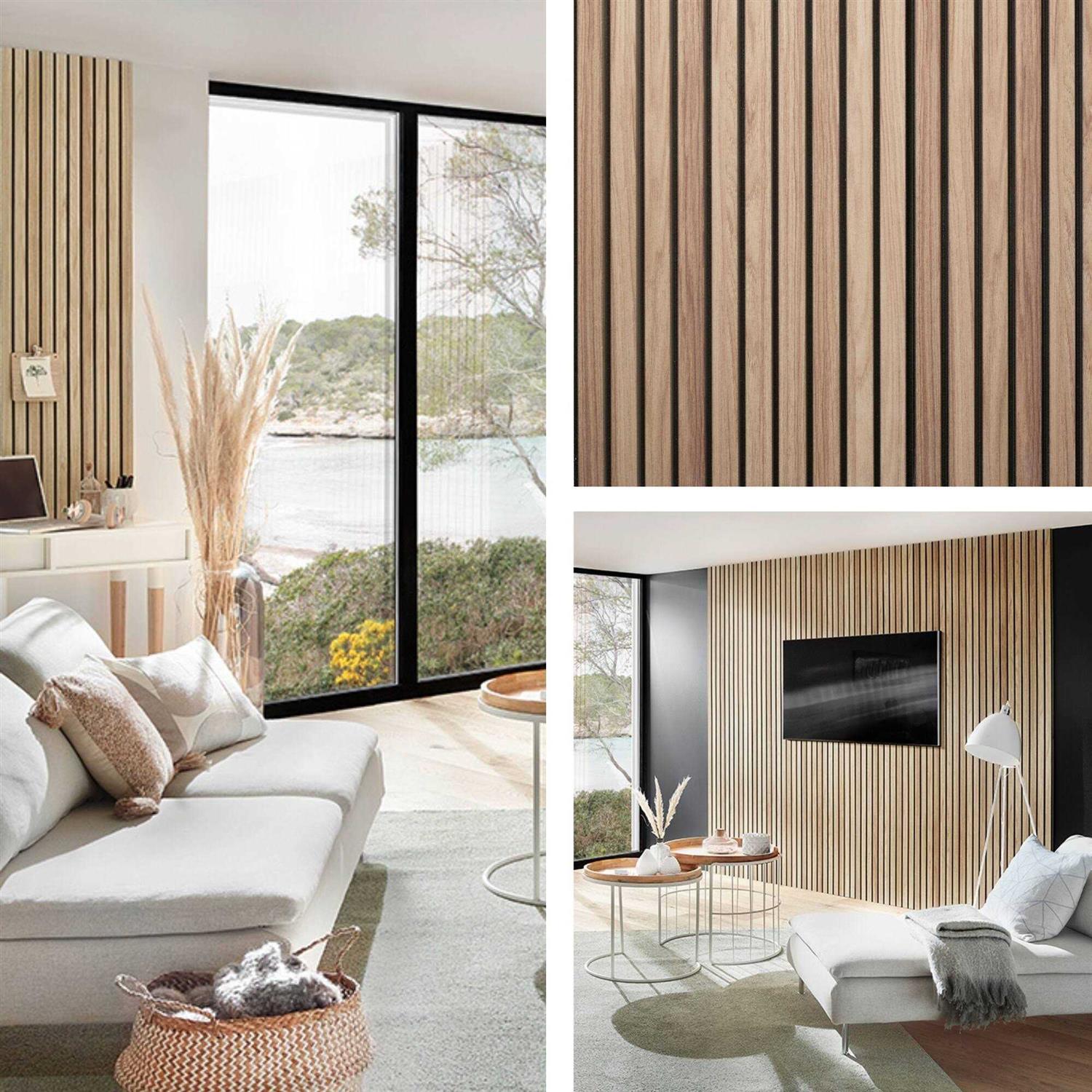 Wall!Supply 0.79 in. x 20 in. x 46 in. UltraLight Linari Wall Paneling - Image 4