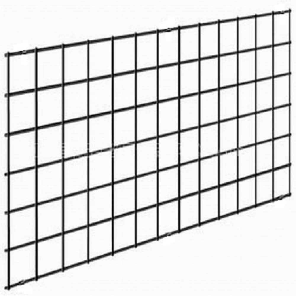 36 in. x 96 in. Wild Hog Black Metal Railing Panel - Image 5