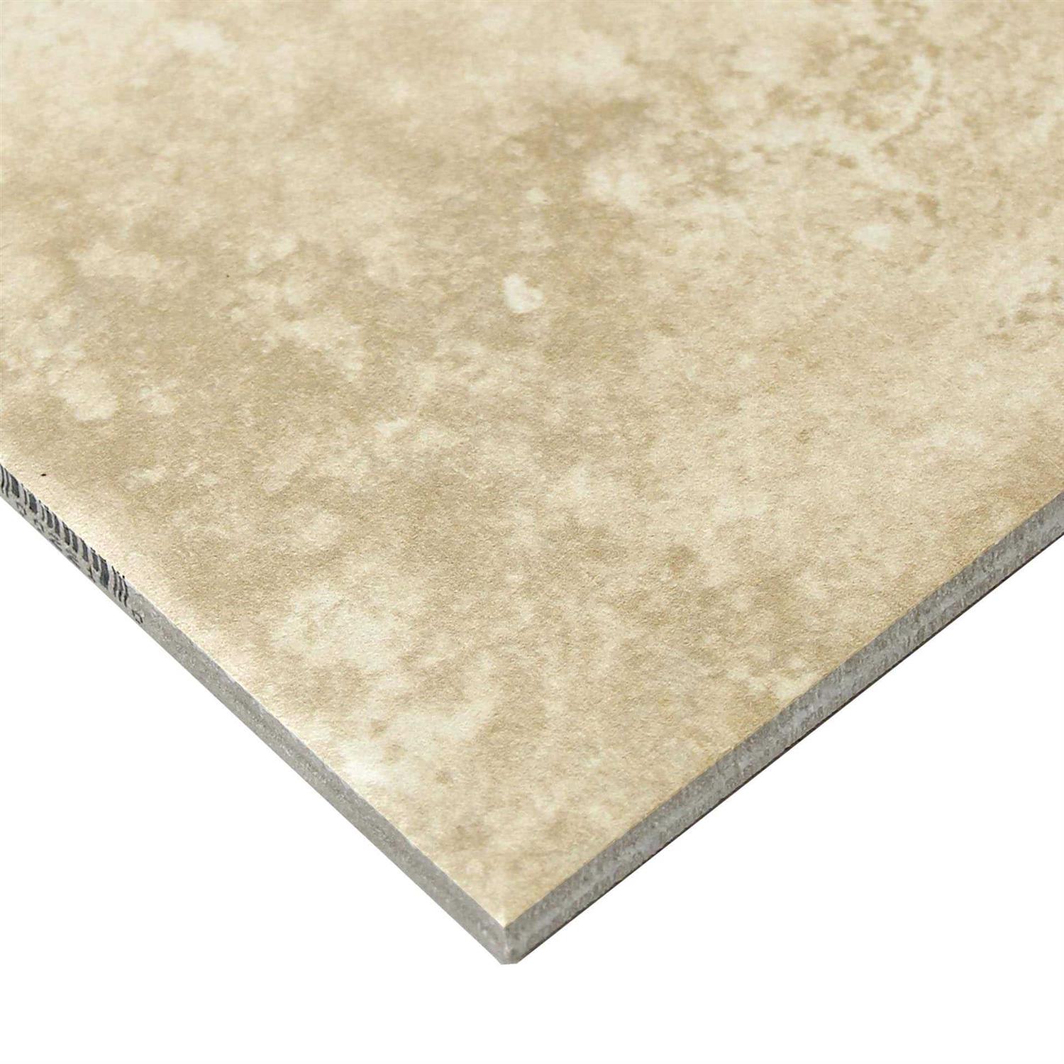 Style Selections Capri Classic 12-in x 12-in Glazed Porcelain Marble Look Floor Tile PORC12C - Image 3