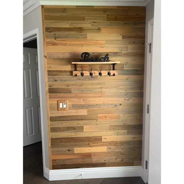 Timberchic Reclaimed Wooden Wall Planks Peel and Stick - Image 5