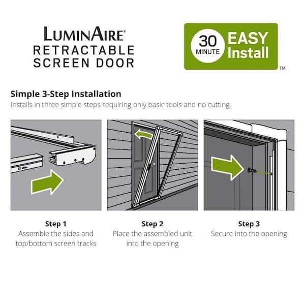 Andersen Luminaire Retractable Insect Screen - Image 3