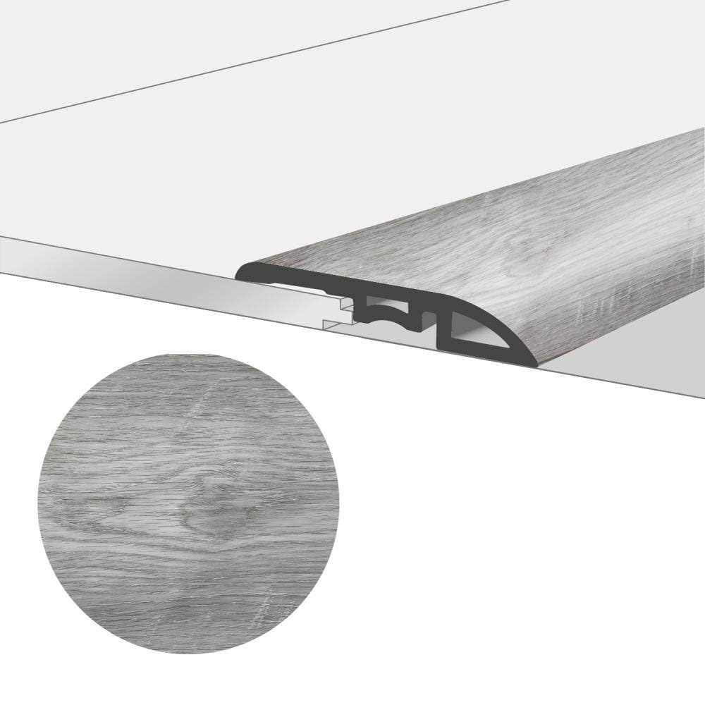 Lucida USA MaxCore Reducer Andesite 0.27-in T x 1.75-in W x 48-in L Vinyl Reducer MC-507RM - Image 2