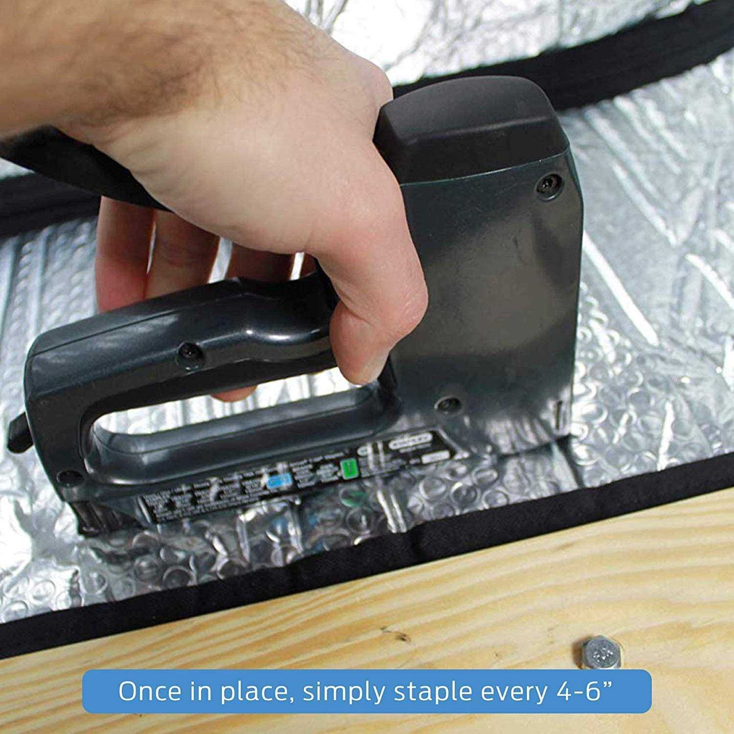 Bevel Energy Premium Energy Saving Attic Door Insulation Stairway Cover Stair Ladder Opening Attic Tent with Easy Access Zipper 25 x 54 x 11 - Image 4