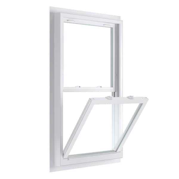 American Craftsman 29.75 in. x 48.75 in. 70 Series Low-E Argon Glass Double Hung White Vinyl Fin with J Window - Image 5