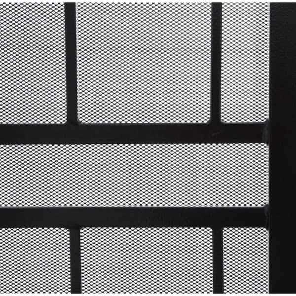 Titan 80 in. Arcada Surface Mount Outswing Steel Security Door with Expanded Metal Screen - Image 4