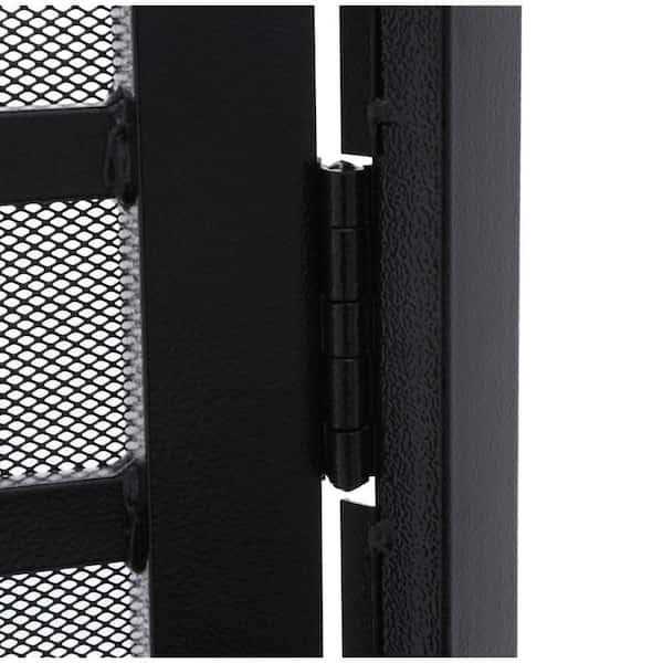 Titan 80 in. Arcada Surface Mount Outswing Steel Security Door with Expanded Metal Screen - Image 5