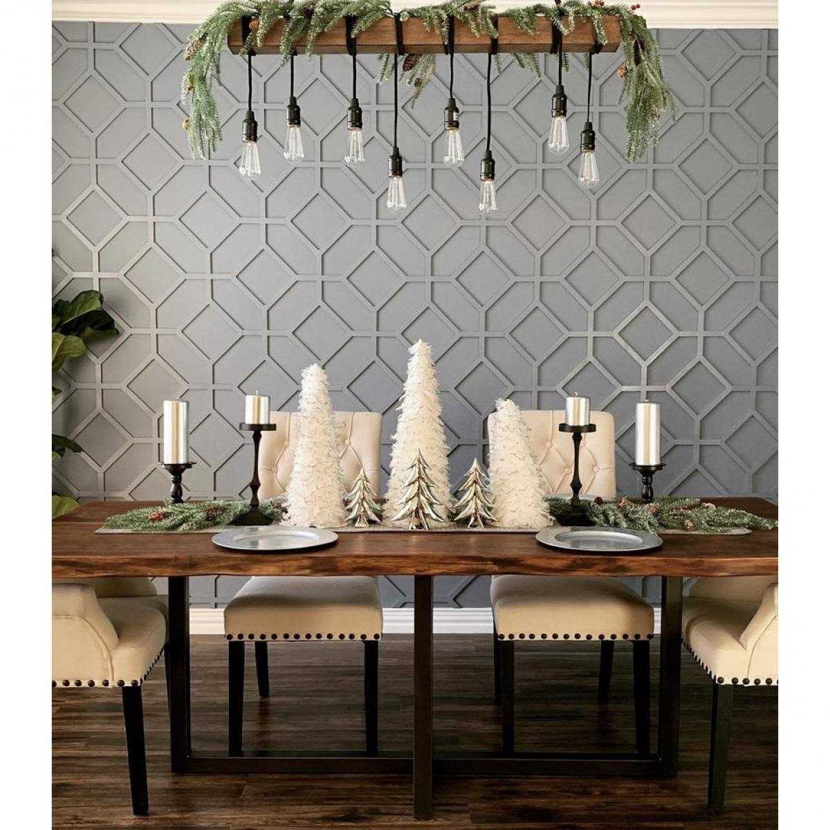 Cameron Decorative Fretwork Wood Wall Panels - Image 3