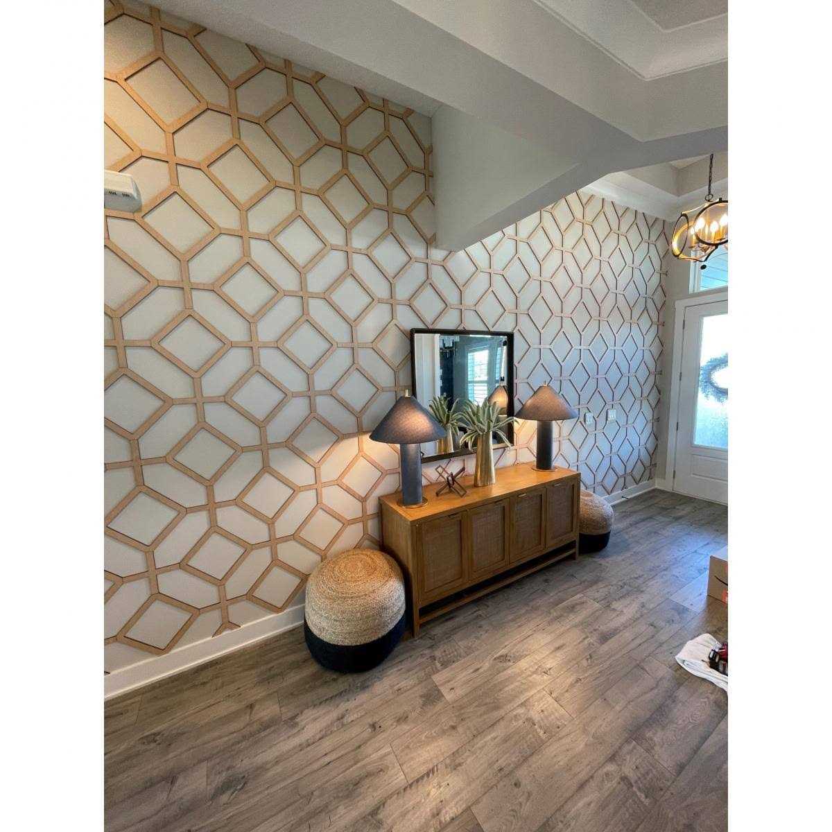 Cameron Decorative Fretwork Wood Wall Panels - Image 4