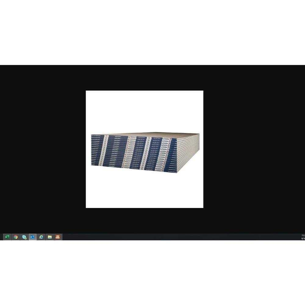 American Gypsum 1/4 in. x 4 ft. x 8 ft. Regular Gypsum Board - Image 3