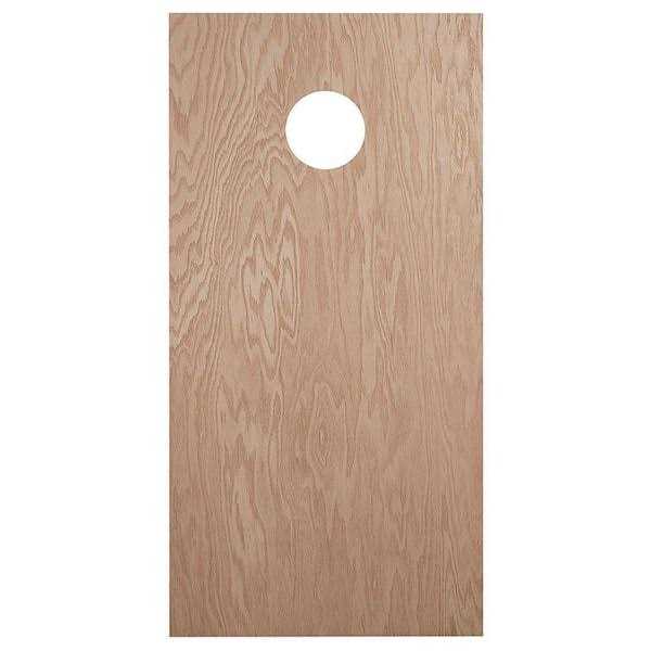 PureBond 1/2 in. x 2 ft. x 4 ft. Red Oak Plywood Corn Hole Board Top - Image 2