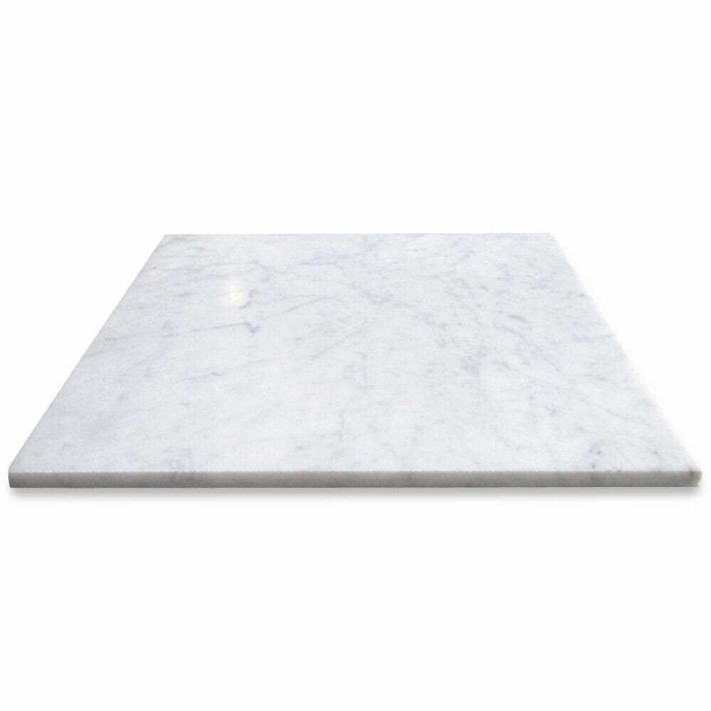 StoneCenterOnline Carrara Marble 12 x 12 Honed Wall Floor Tile Venato Bianco - Image 5
