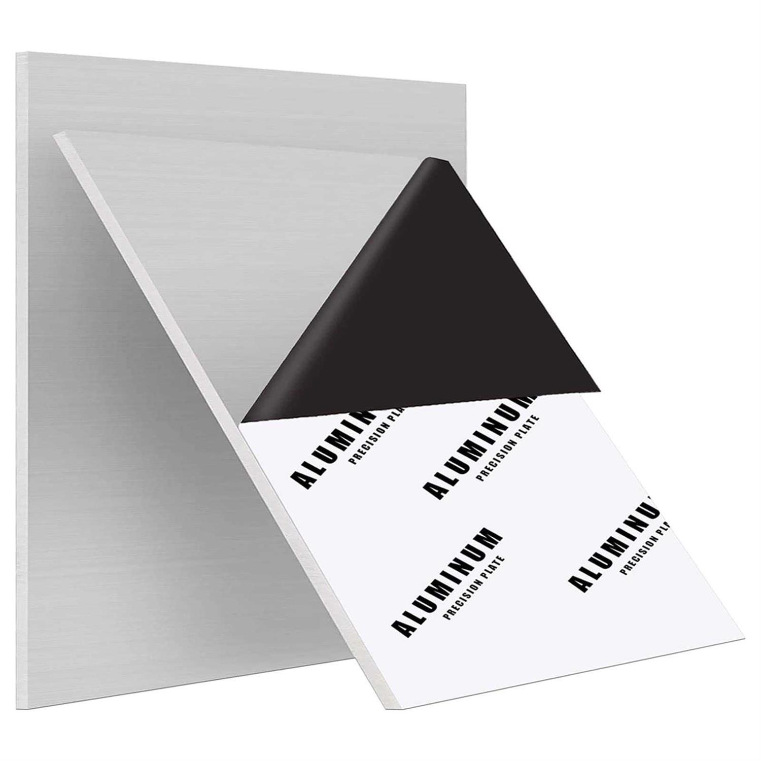 AODESTINY 6061 Aluminum Sheet Metal 12 x Heavy Duty Aluminum Sheets Plates with Protective Film - Image 5