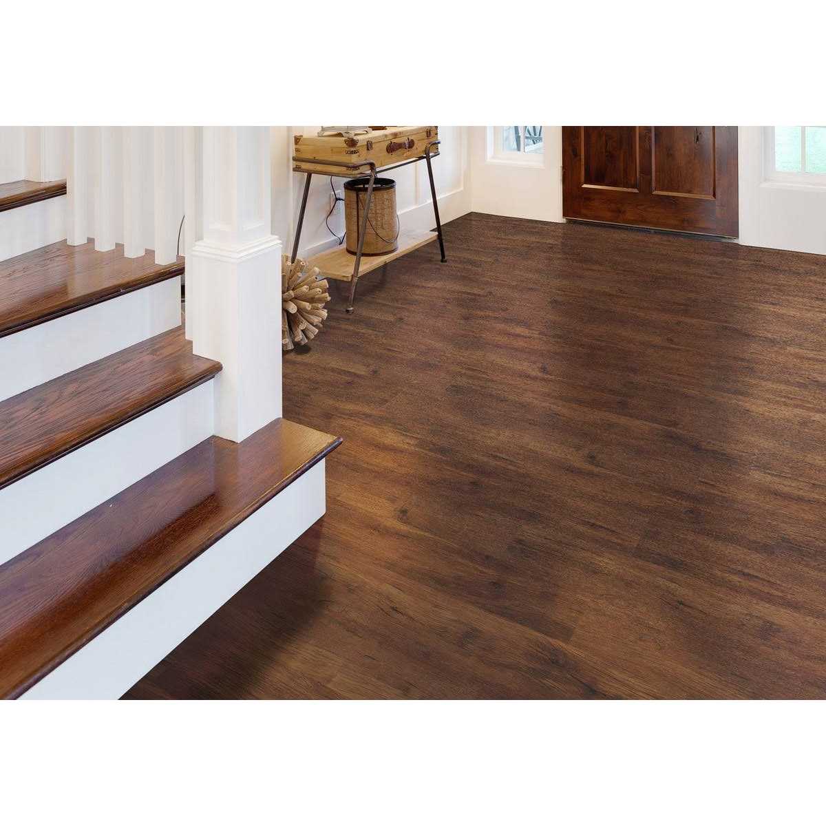 A&A Surfaces MIL x 7 in. x 48 in. Waterproof Click Lock Luxury Vinyl Plank Flooring - Image 4
