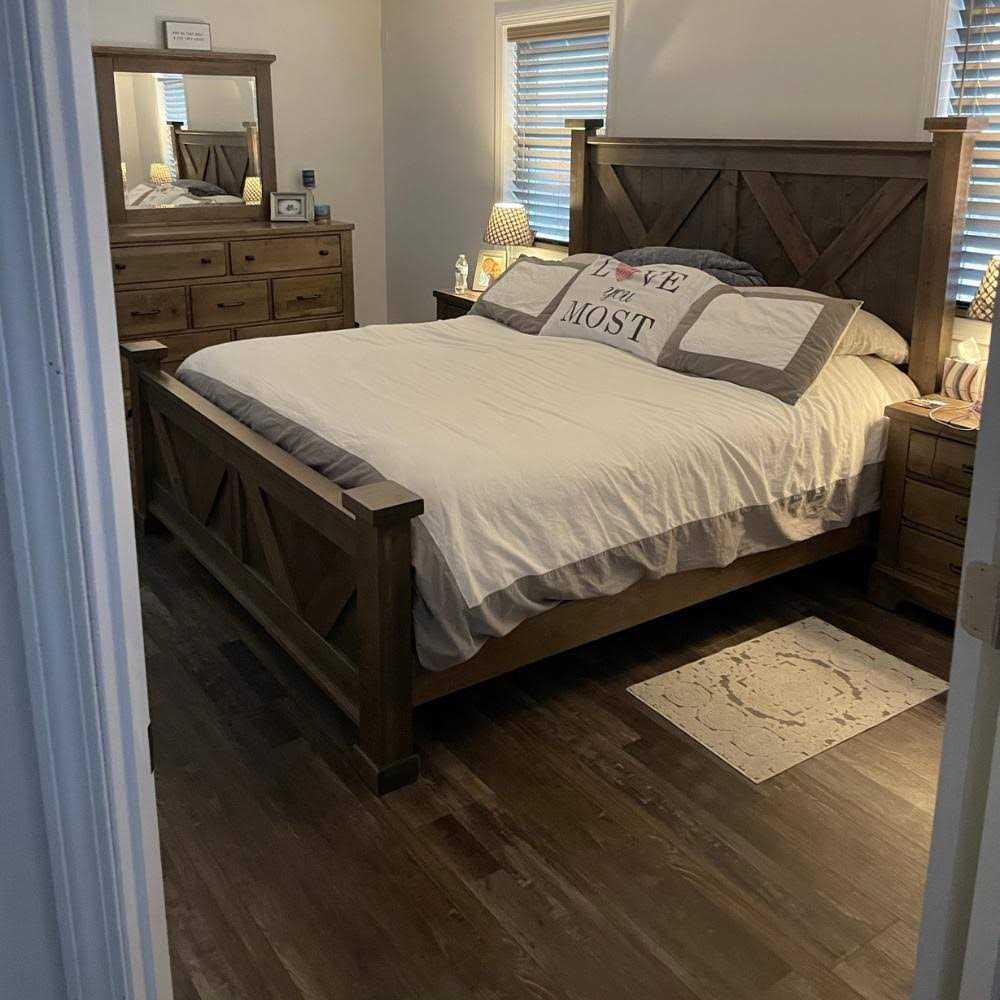 A&A Surfaces MIL x 7 in. x 48 in. Waterproof Click Lock Luxury Vinyl Plank Flooring - Image 3