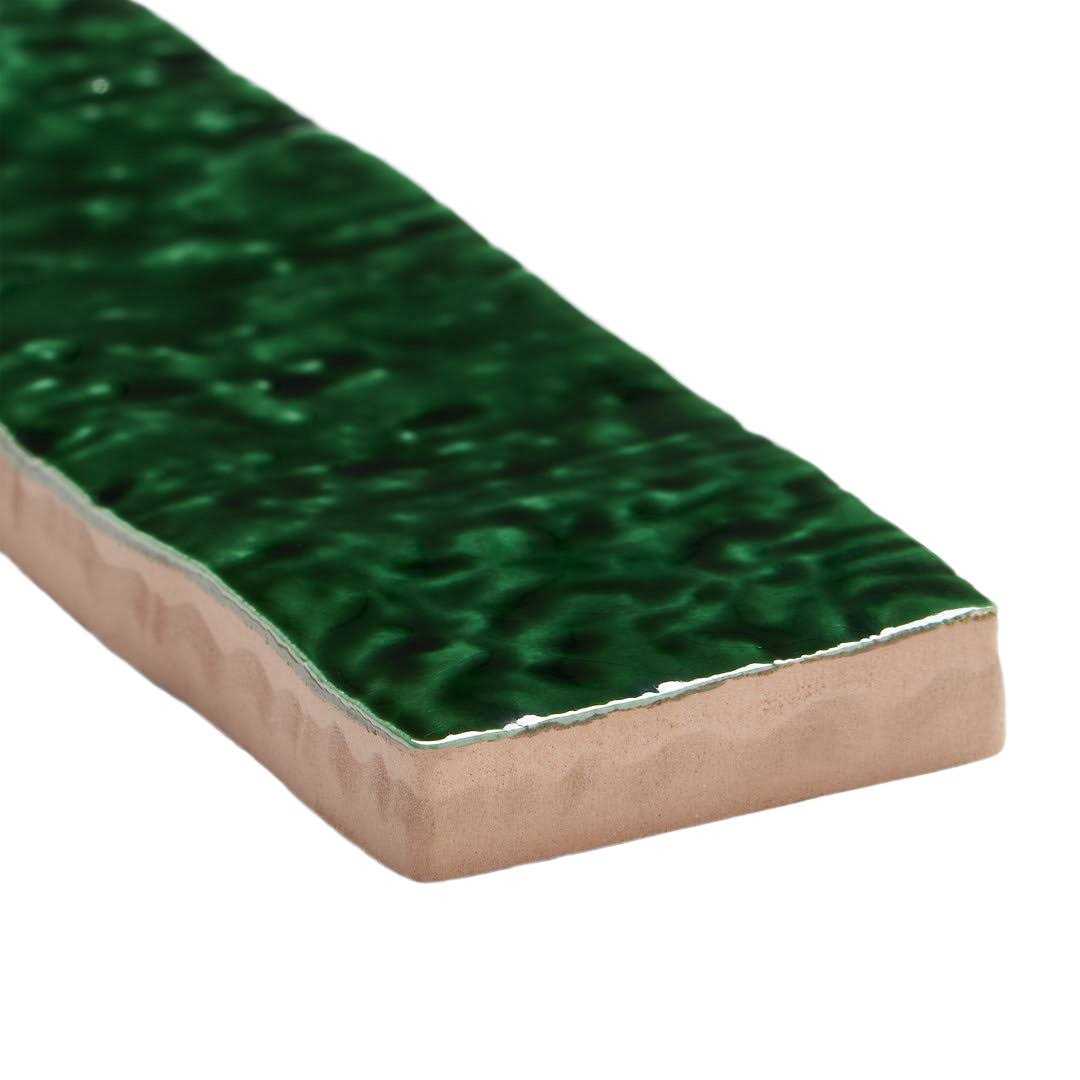 Virtuo 1.45 in. x 9.21 in. Crackled Ceramic Subway Wall Tile Ivy Hill Tile - Image 4