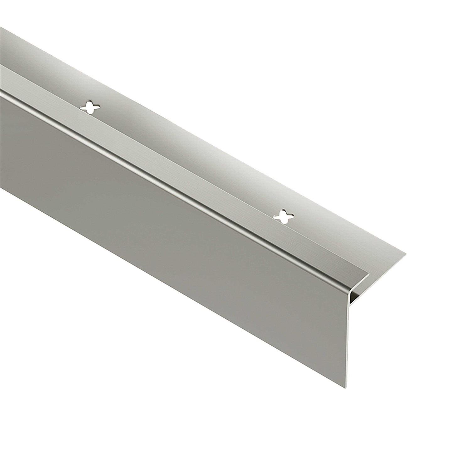 Schluter Systems Schluter Vinpro-Step-R Aluminum Brushed