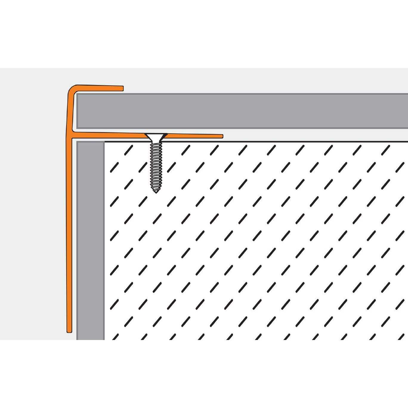 Schluter Systems Schluter Vinpro-Step-R Aluminum Brushed - Image 2