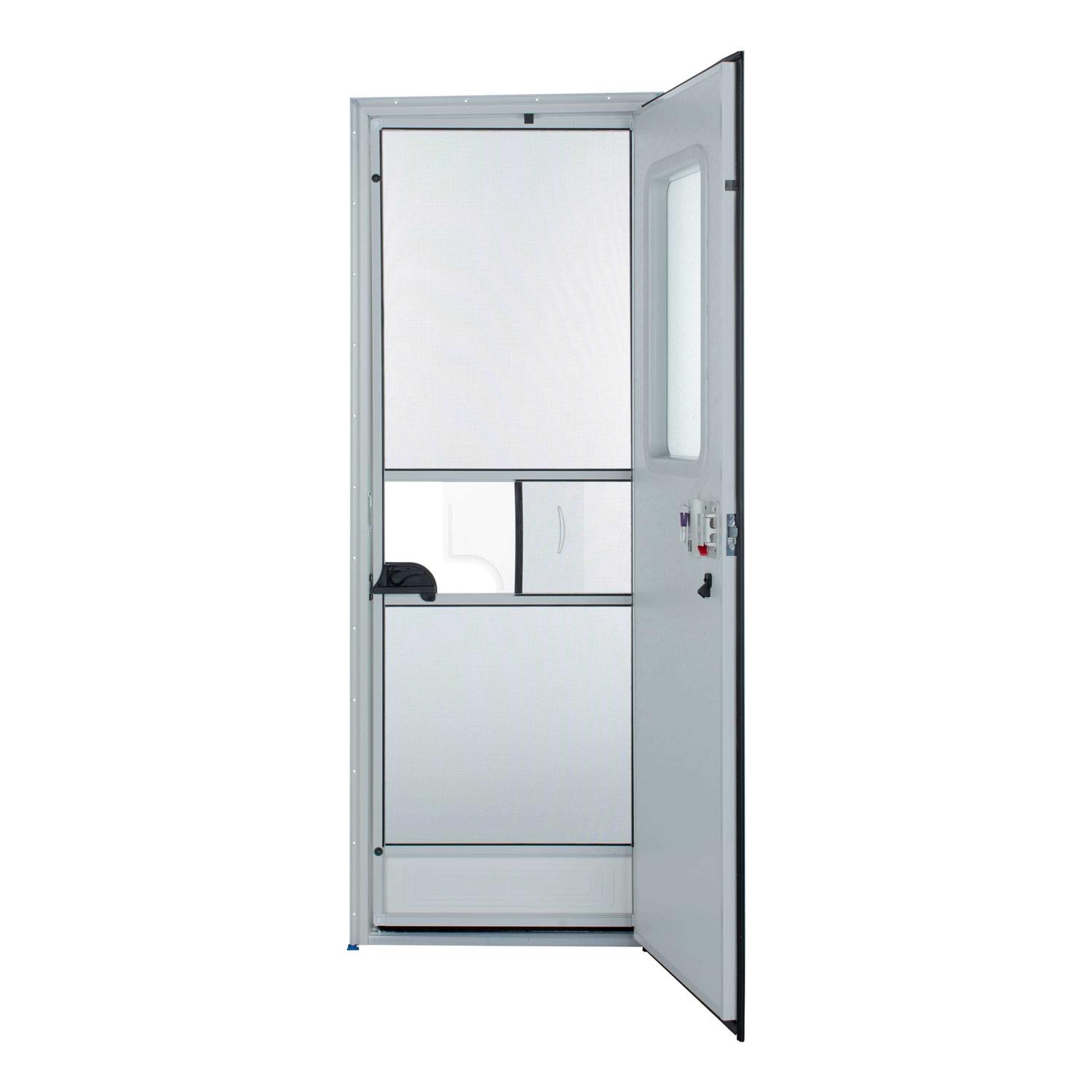 Lippert V000042628 24In X 70In Rh Square Entry Door Polar White - Image 3