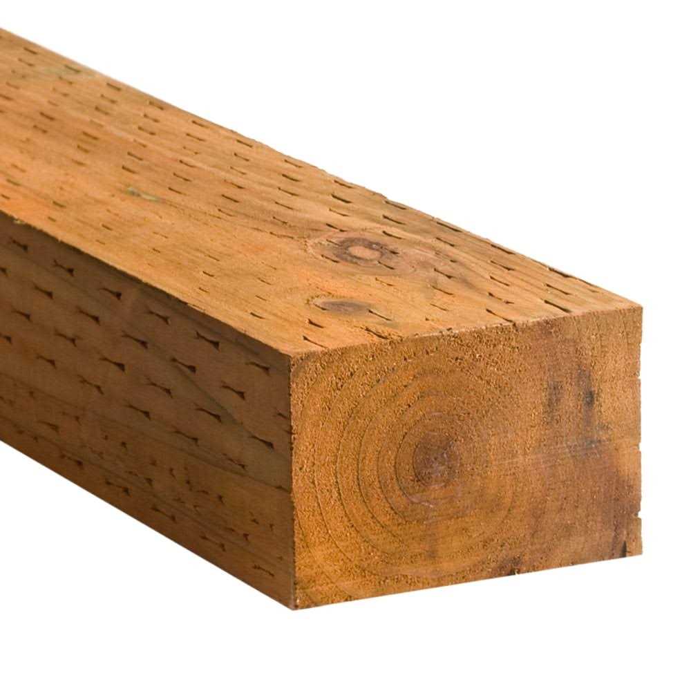 Severe Weather 4-in x 6-in x #2 Hem Fir Ground Contact Pressure Treated Lumber