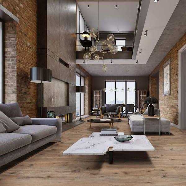 AA Surfaces 6 in. x 48 in. Glue Down Luxury Vinyl Plank Flooring 36 Sq. ft./Case - Image 4