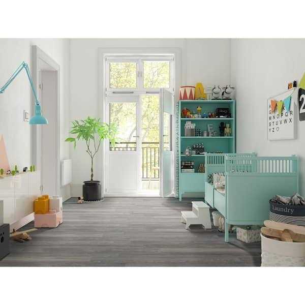 AA Surfaces 6 in. x 48 in. Glue Down Luxury Vinyl Plank Flooring 36 Sq. ft./Case - Image 4