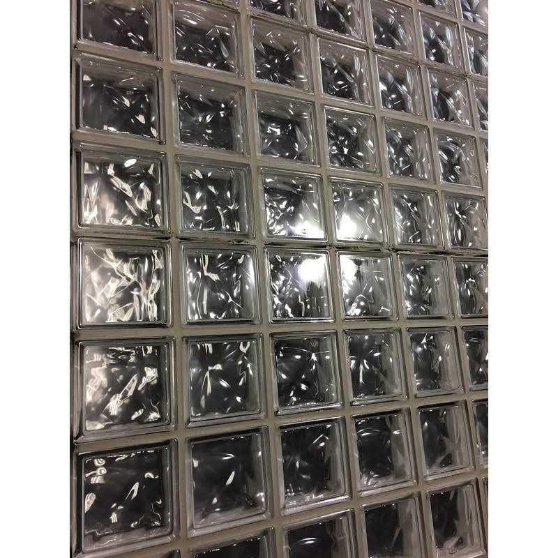 Quality Glass Block 8 x 8 x 4 Nubio Glass Block - Image 3