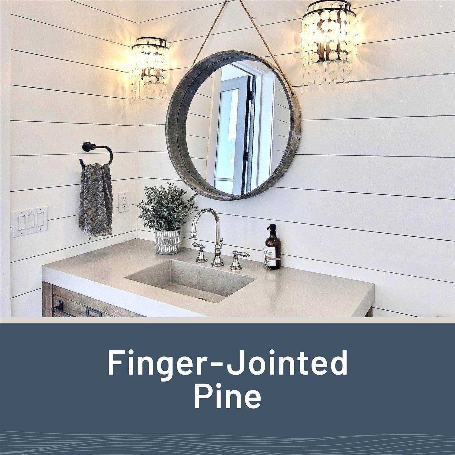 UFP-Edge 6 in. x 6 ft. Timeless Shiplap Smooth Nickel Gap Pine - Image 3