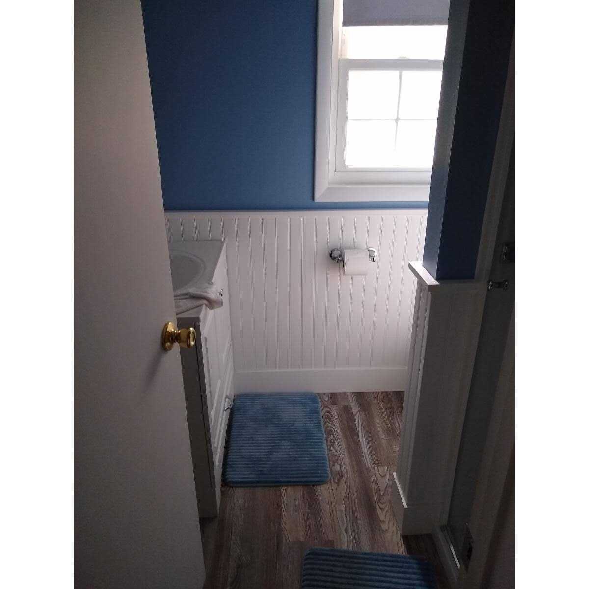 Ekena Millwork Deluxe Beadboard 8' Length PVC Wainscoting Kit - Image 3