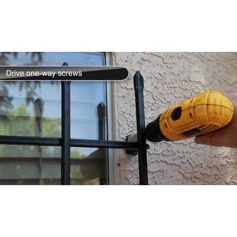 Unique Home Designs Su Casa Black Window Guard - Image 4