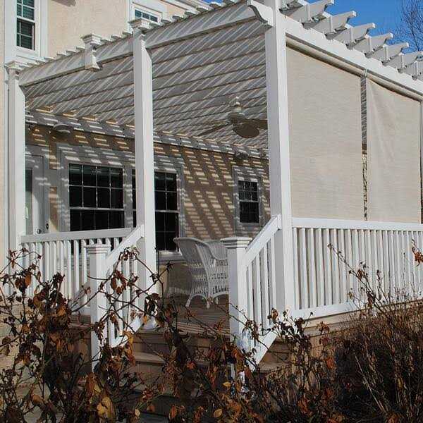 Weatherables Naples 3 ft. H x 8 ft. W Vinyl Railing Kit - Image 5