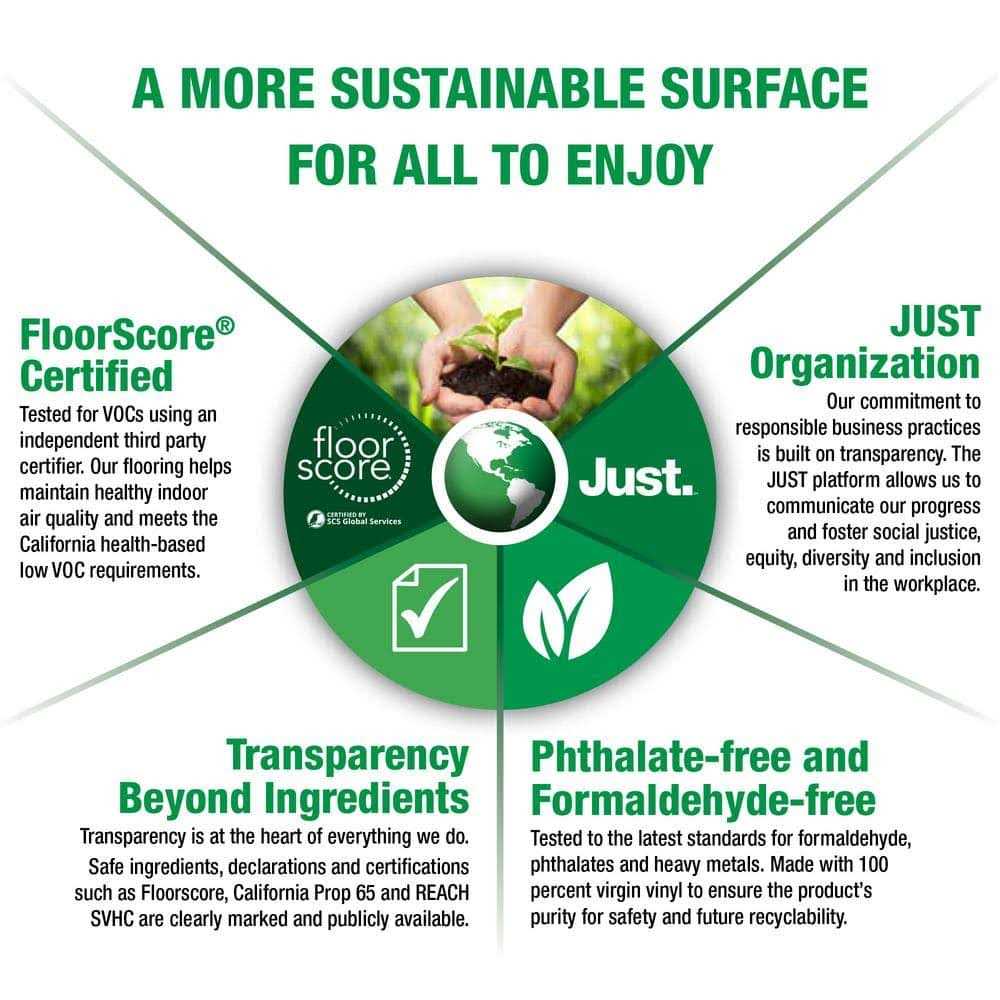 Lifeproof Jinks Creek Pine 12 MIL x 8.7 in. W x 48 in. L Click Lock Waterproof Luxury Vinyl Plank Flooring - Image 3