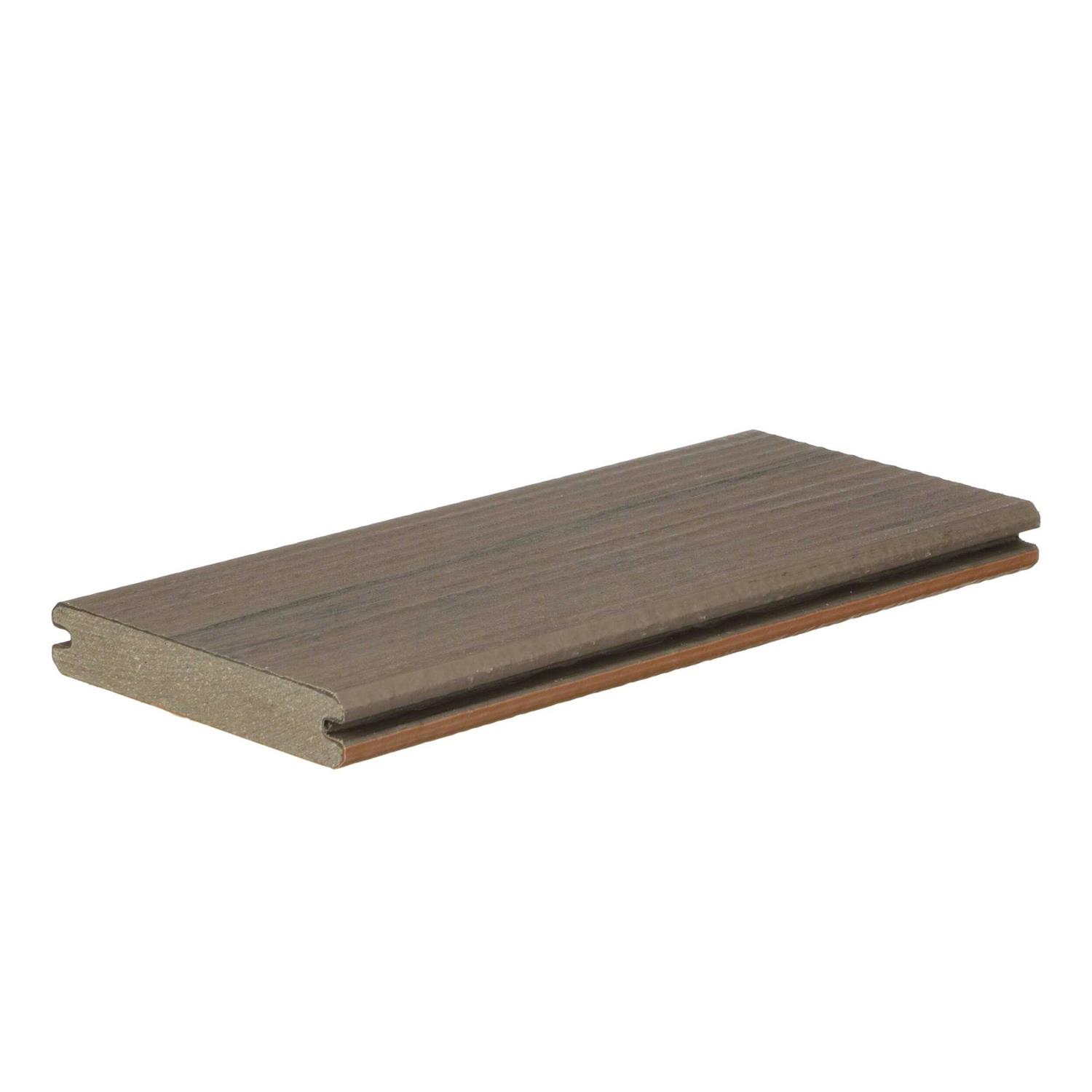 TimberTech Composite Legacy 5/4 in. x 6 in. x 1 ft. Grooved Composite Sample - Image 5