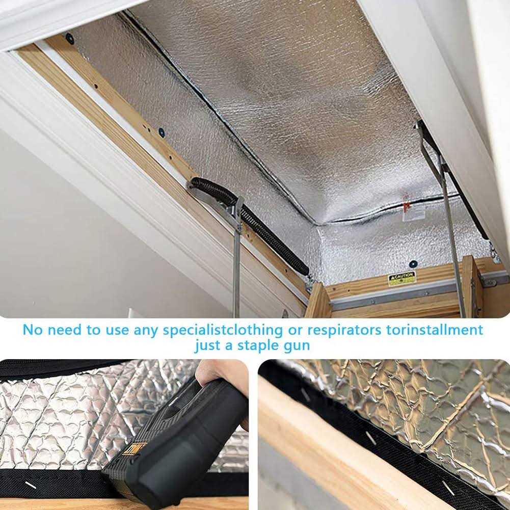 Attic Stairs Insulation Cover 25 x 54 x 11 Attic Ladder Insulation Cover - Image 3