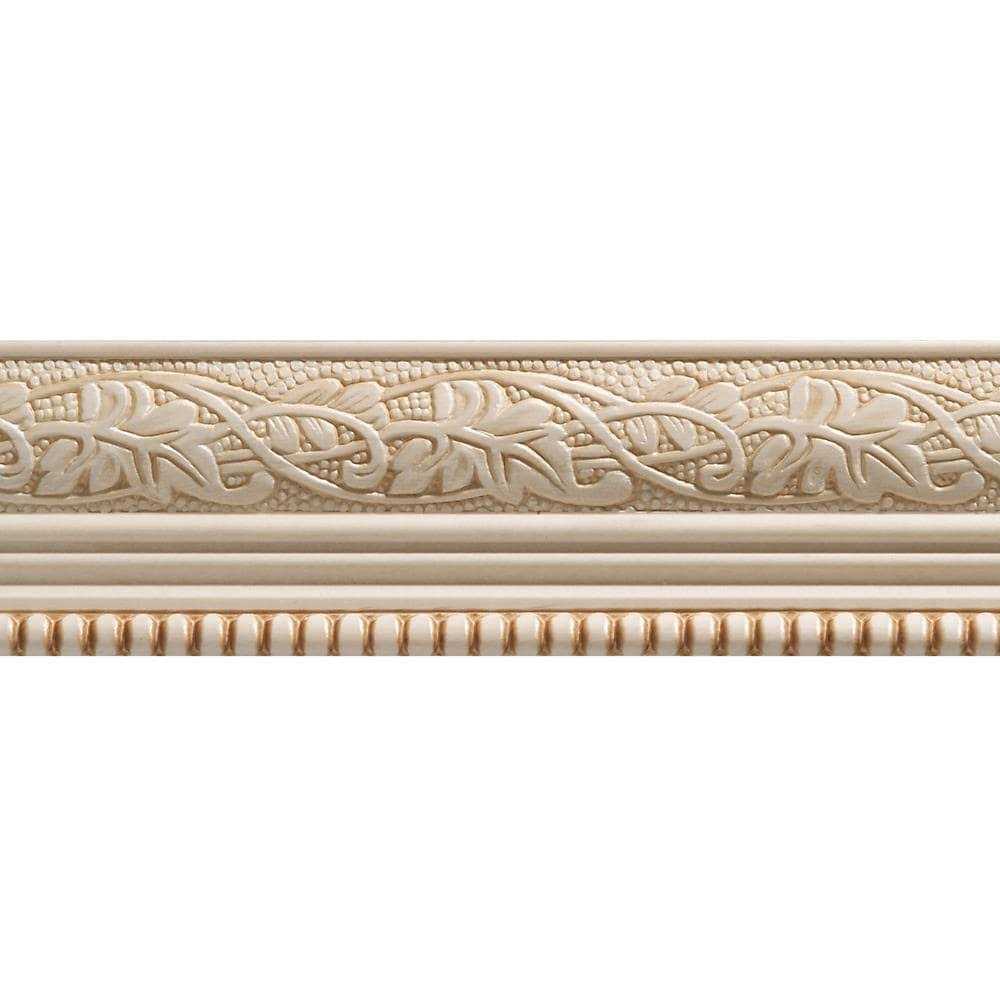 Ornamental Mouldings 2-1/4-in x 8-ft White Hardwood Unfinished Chair Rail Moulding - Image 2