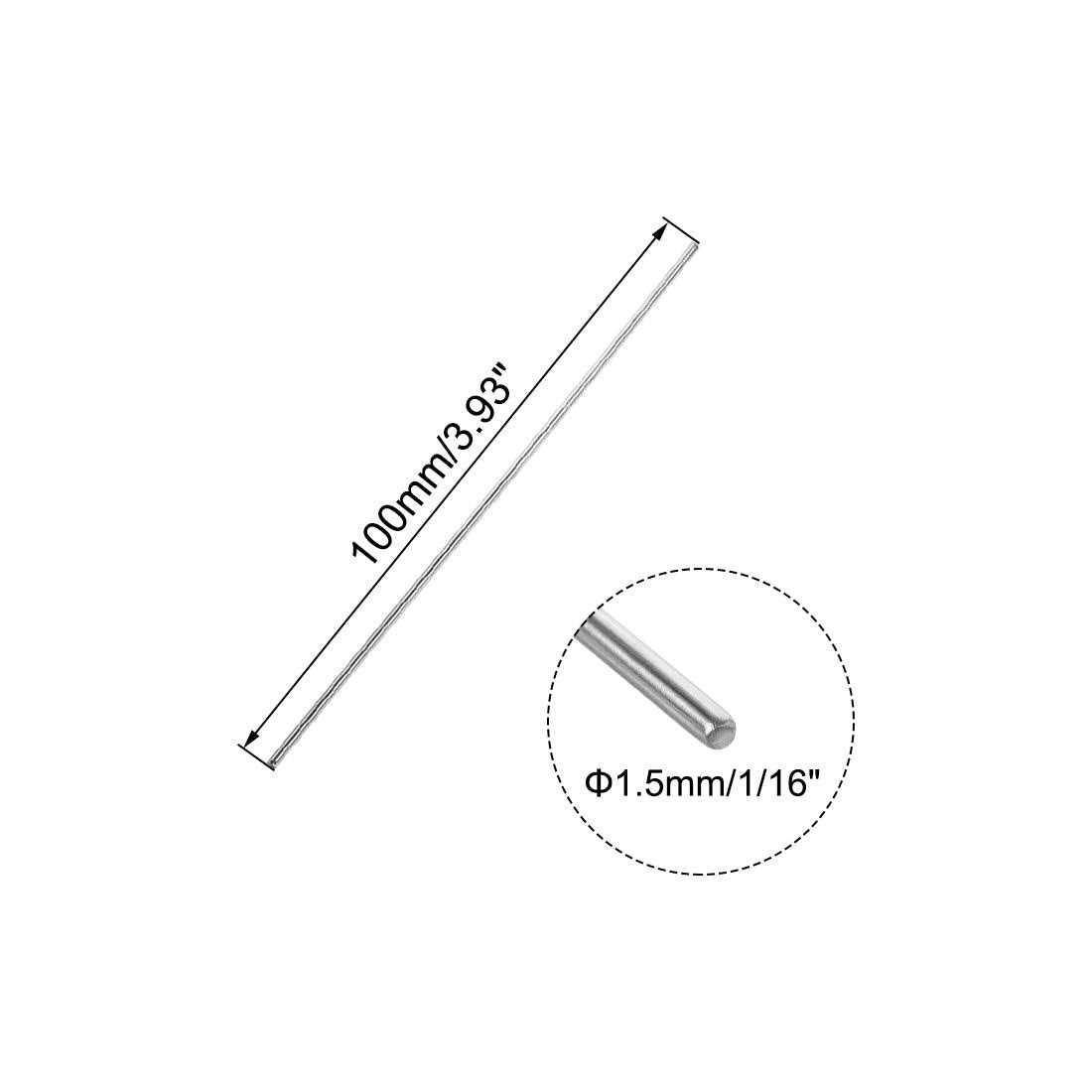 Uxcell 304 Stainless Steel Solid Round Rod for DIY Craft - Image 4