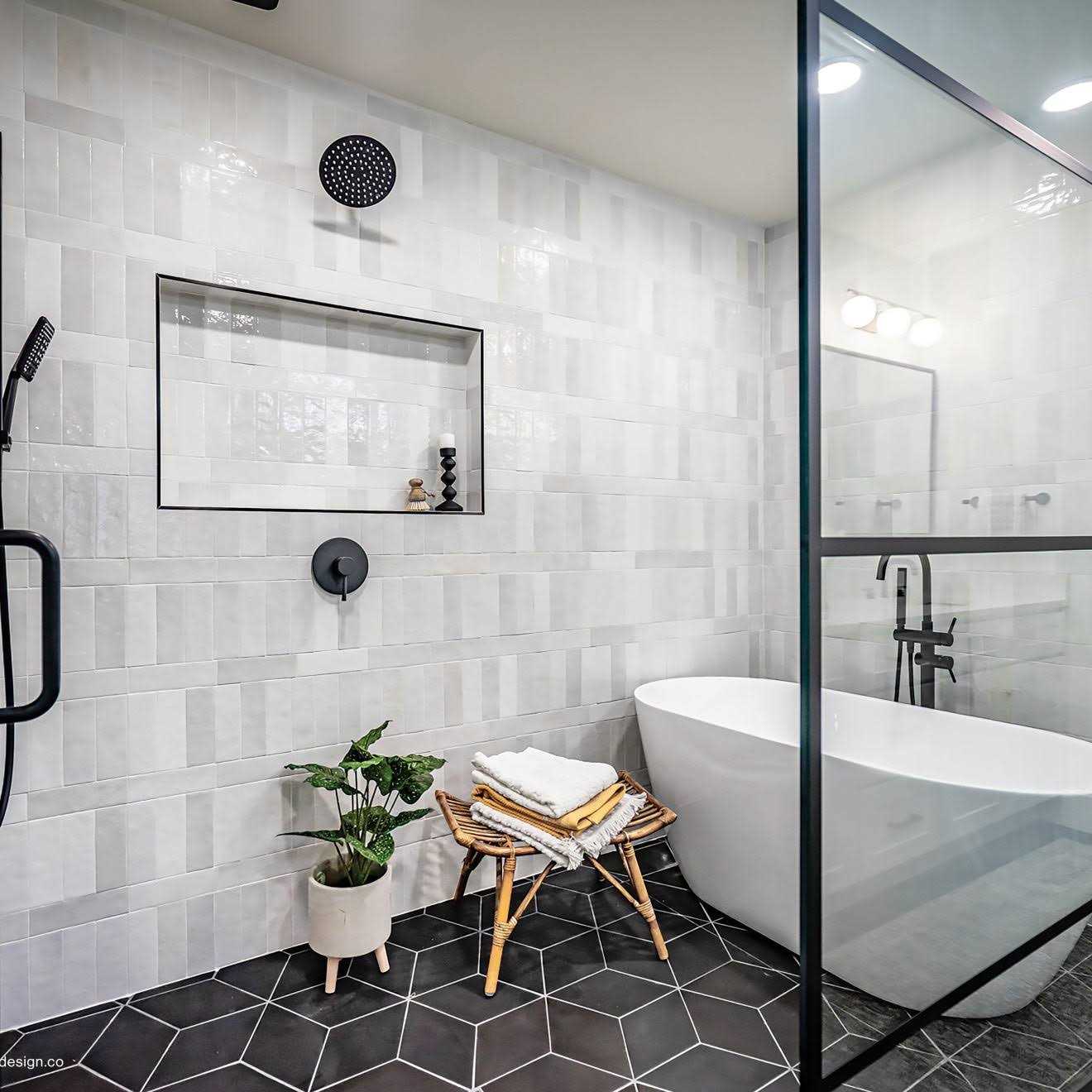 Bedrosians Allora Rhomboid Matte Porcelain Tile 7.5 x 12.75 - Image 4