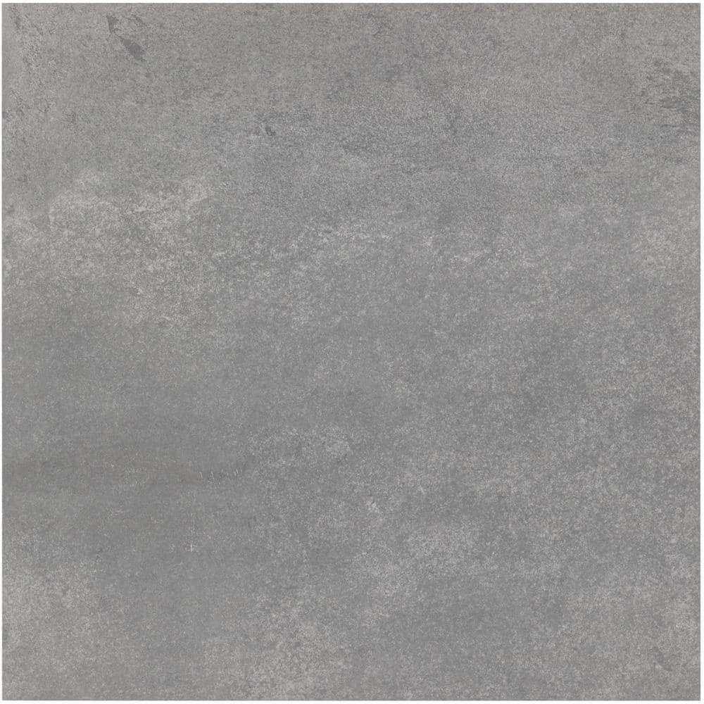 Daltile Delegate Dark Grey Matte 12 in. x 24 in. Color Body Porcelain Floor and Wall Tile