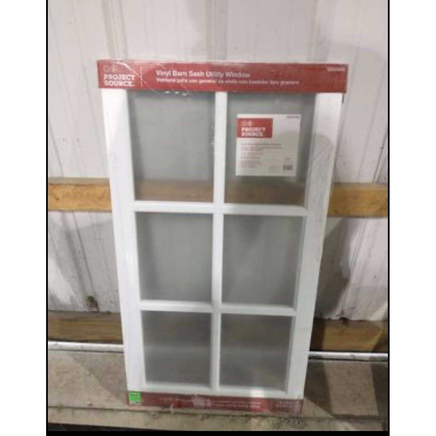 TAFCO Windows VBS2241 Utility Fixed Picture Vinyl Window with Grid - Image 5