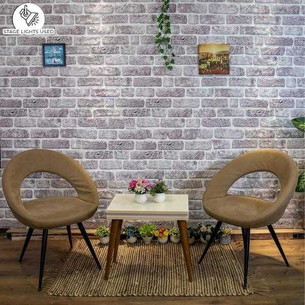 Dundee Deco Brown Faux Brick 3D Wall Panels Styrofoam Facing - Image 2