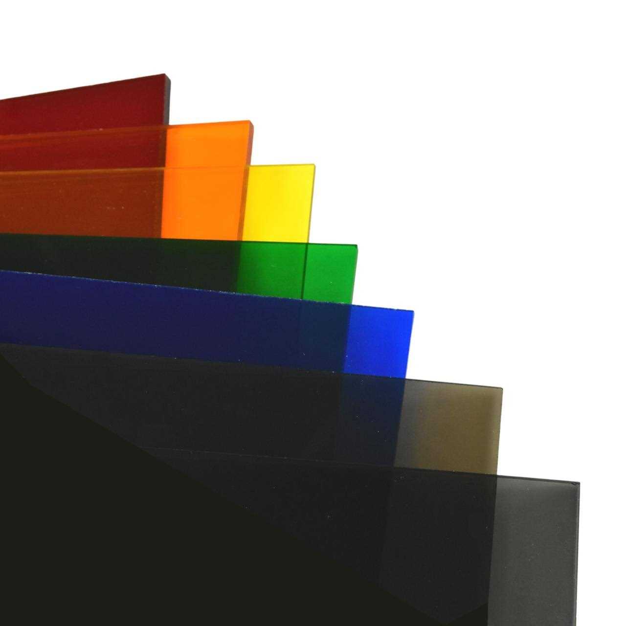 BuyPlastic Transparent Colored Cast Acrylic Plexiglass Sheet