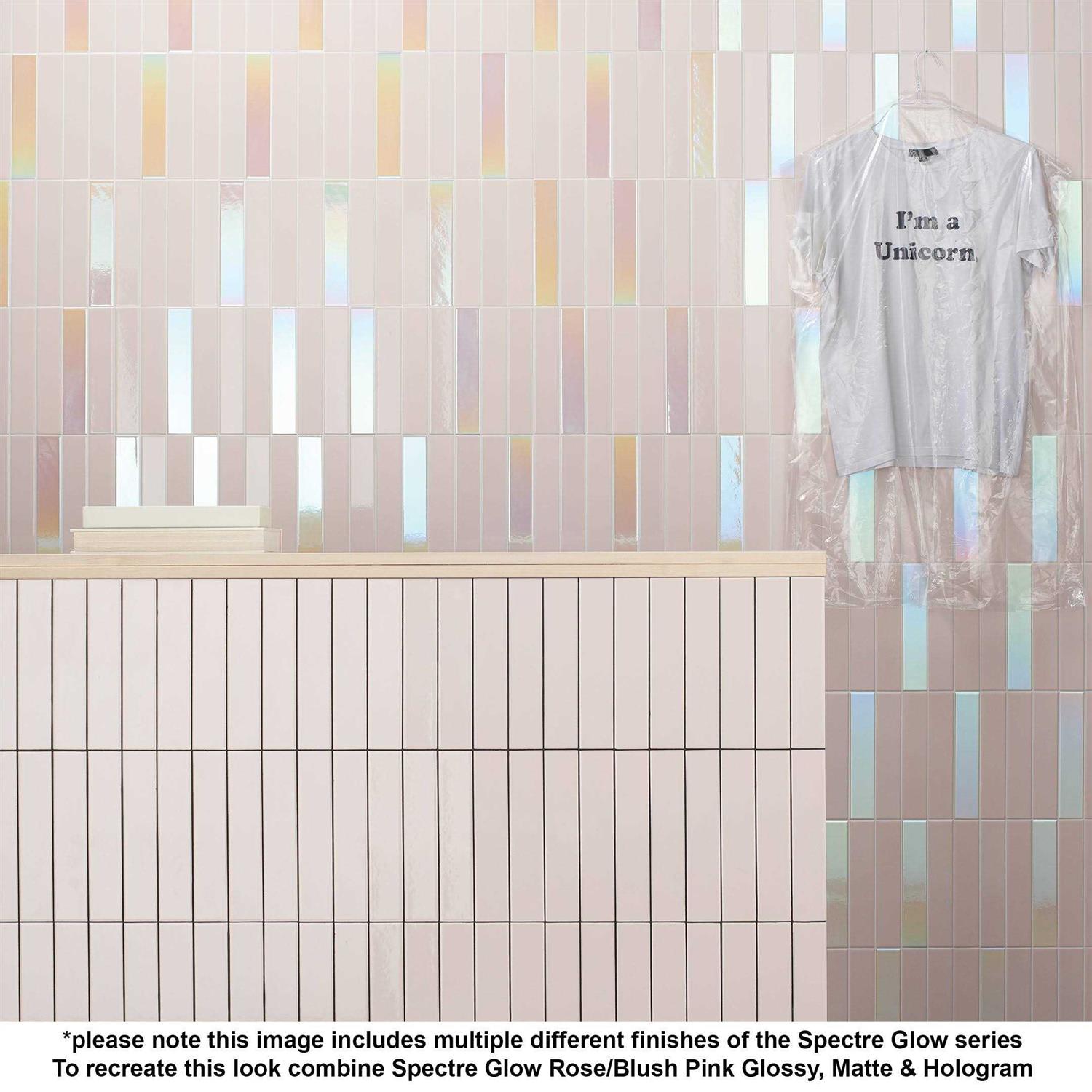 Spectre Glow 2 x 10 Subway Wall Tile Encore Surfaces - Image 4