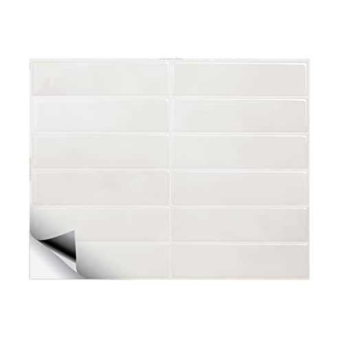 Smart Tiles Peel and Stick Backsplash 5 Sheets of 11.43 x 9 - Image 4