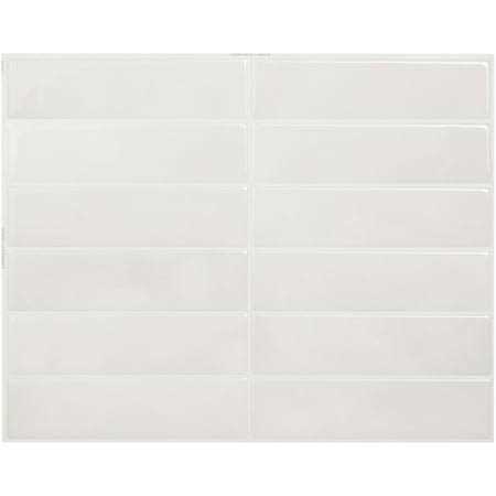 Smart Tiles Peel and Stick Backsplash 5 Sheets of 11.43 x 9 - Image 5