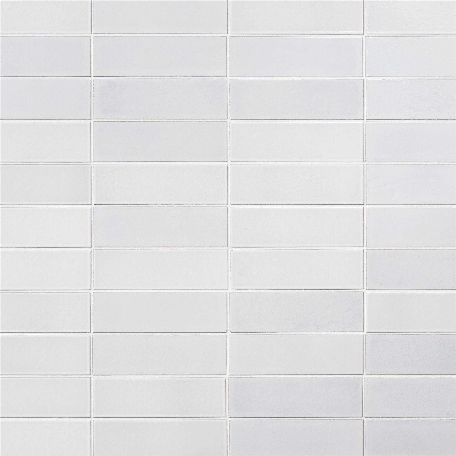 Vibe 2 x 8 Glossy Lava Stone Subway Wall Tile Ivy Hill Tile - Image 4