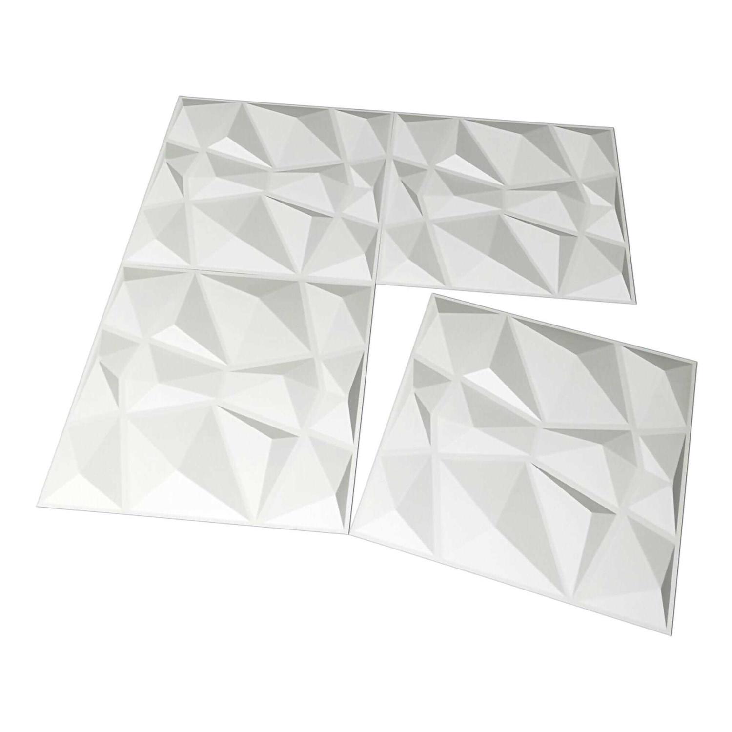 Art3d 3D Wall Panels PVC Diamond Design - Image 5