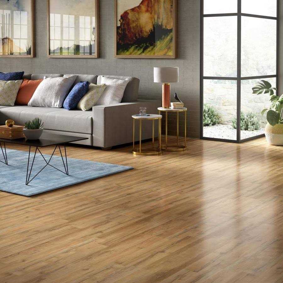 Style Selections Tavern Oak 7.59-in W x 50.7-in L Embossed Wood Plank Laminate Flooring D3452 - Image 4