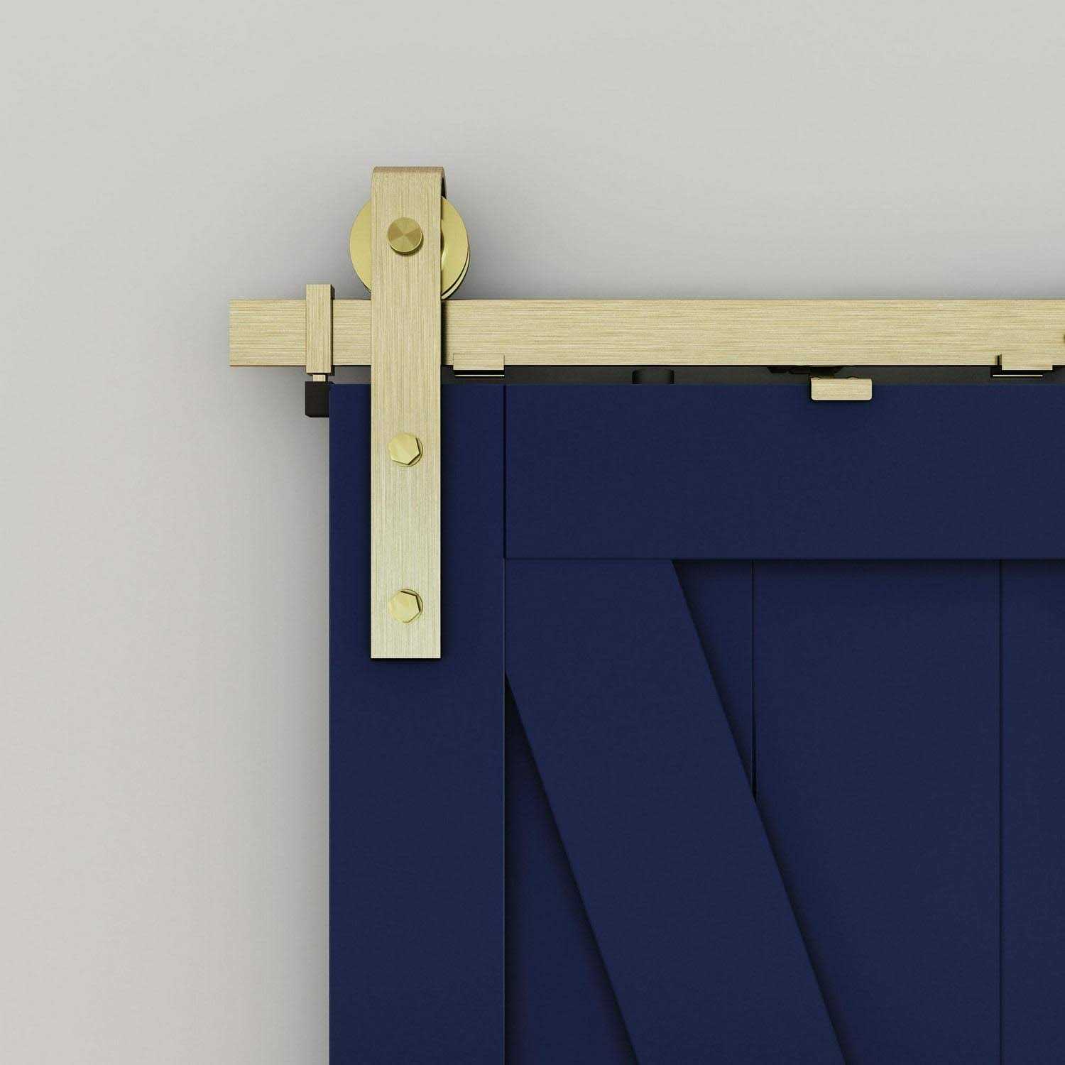 National Designer Interior Barn Door Hardware Kit - Image 5