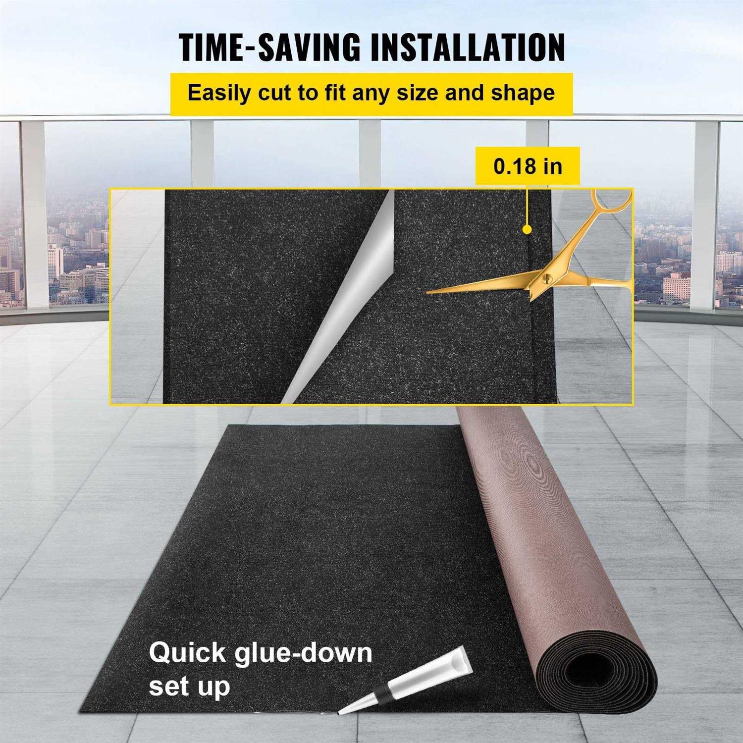 VEVOR Boat Carpet Marine Carpet Indoor Outdoor Carpet Rug - Image 5