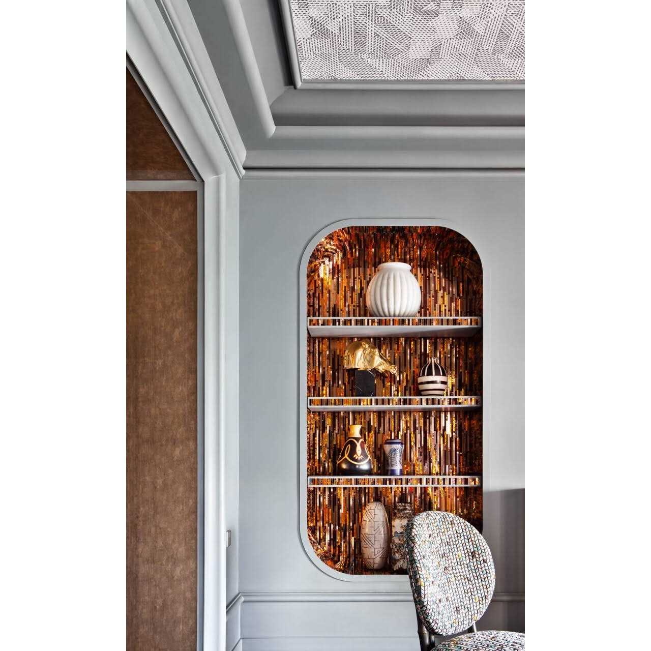 2 in x 3-1/8 in x 78-3/4 in Primed White Plain Polyurethane Crown Moulding Orac Decor - Image 3