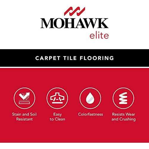 Mohawk Industries Mohawk Elite 24 x 24 Glue Down Carpet Tile - Image 5